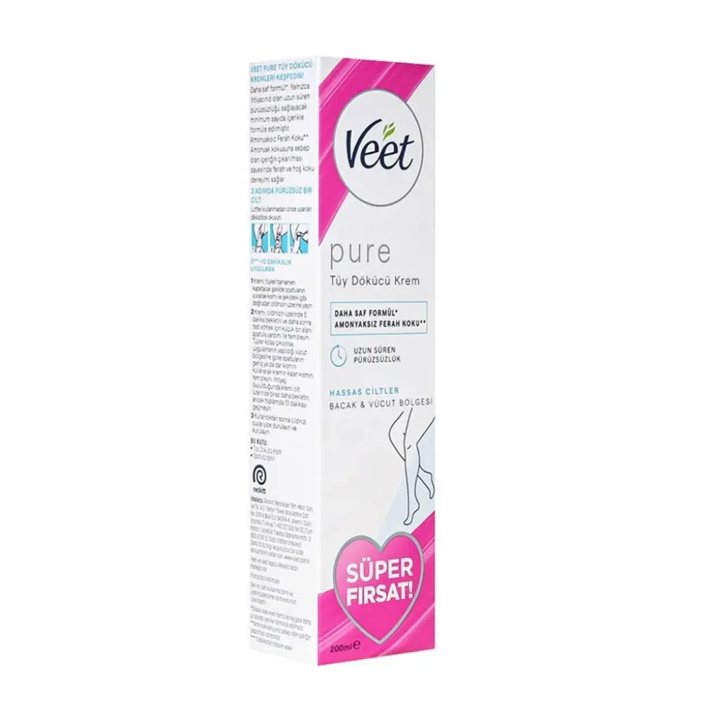 Veet Krem Tüy Dökücü Hassas Ciltler 200 ml - Süper Fırsat Etiketli 20 Adet