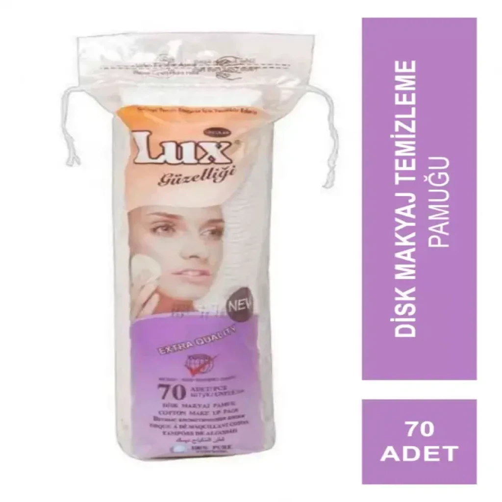 Lux Pamuk Disk 70’li 100 Adet