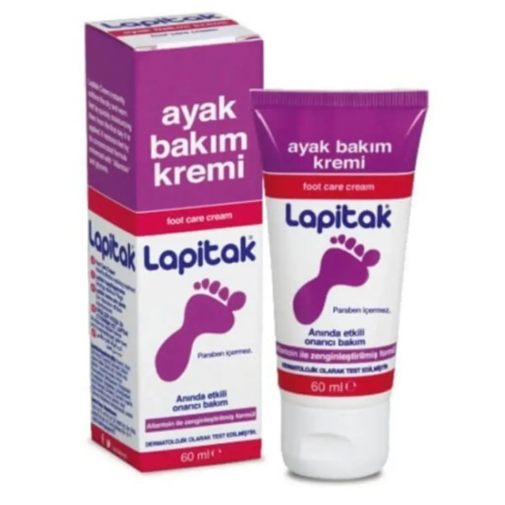 Lapitak Ayak Bakım Kremi 60 ml 30 Adet