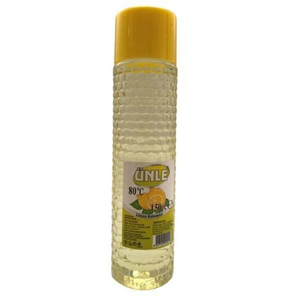 Ünle Limon Kolonyası Pvc Sprey 80° 150 ml 100 Adet