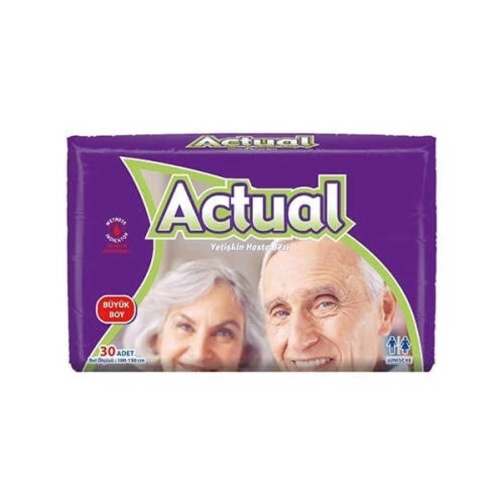 Actual Hasta Bezi Küçük Boy 30’lu 10 Adet