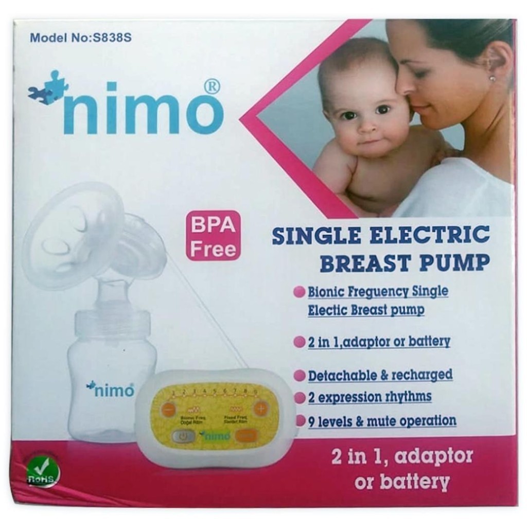 Nimo HNK-Sutpump-01 Göğüs Elektrikli Göğüs Pompası 5 Adet