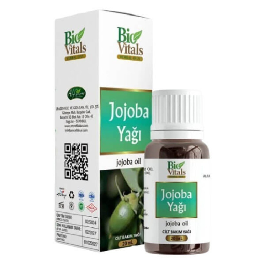 Bio Vitals Jojoba Yağı 20 ml 100 Adet