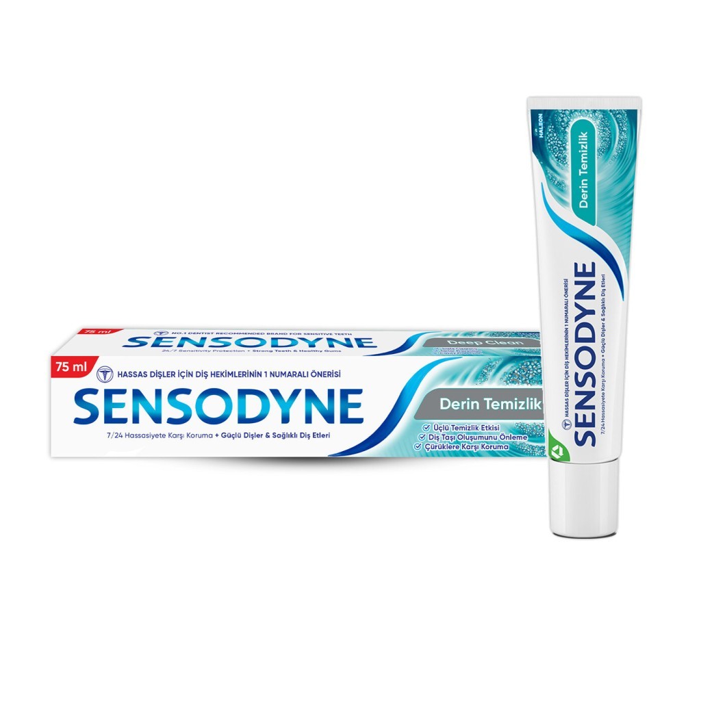 Sensodyne Diş Macunu Derin Temizlik 75 ml 50 Adet