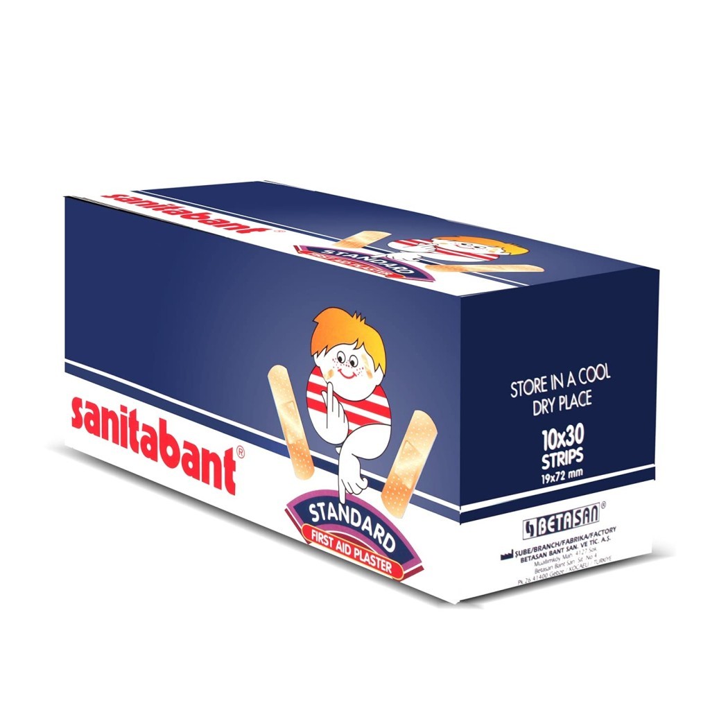 Sanitabant Yara Bandı 10x30 Adet - 30 Paket
