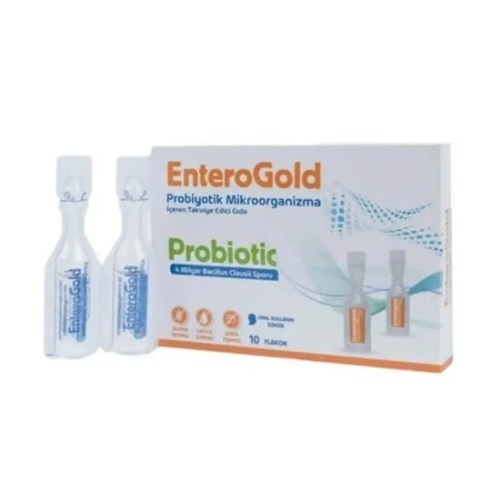 Enterogold Yetişkin Probiotic 4 Milyar 10 Flakon 50 Adet