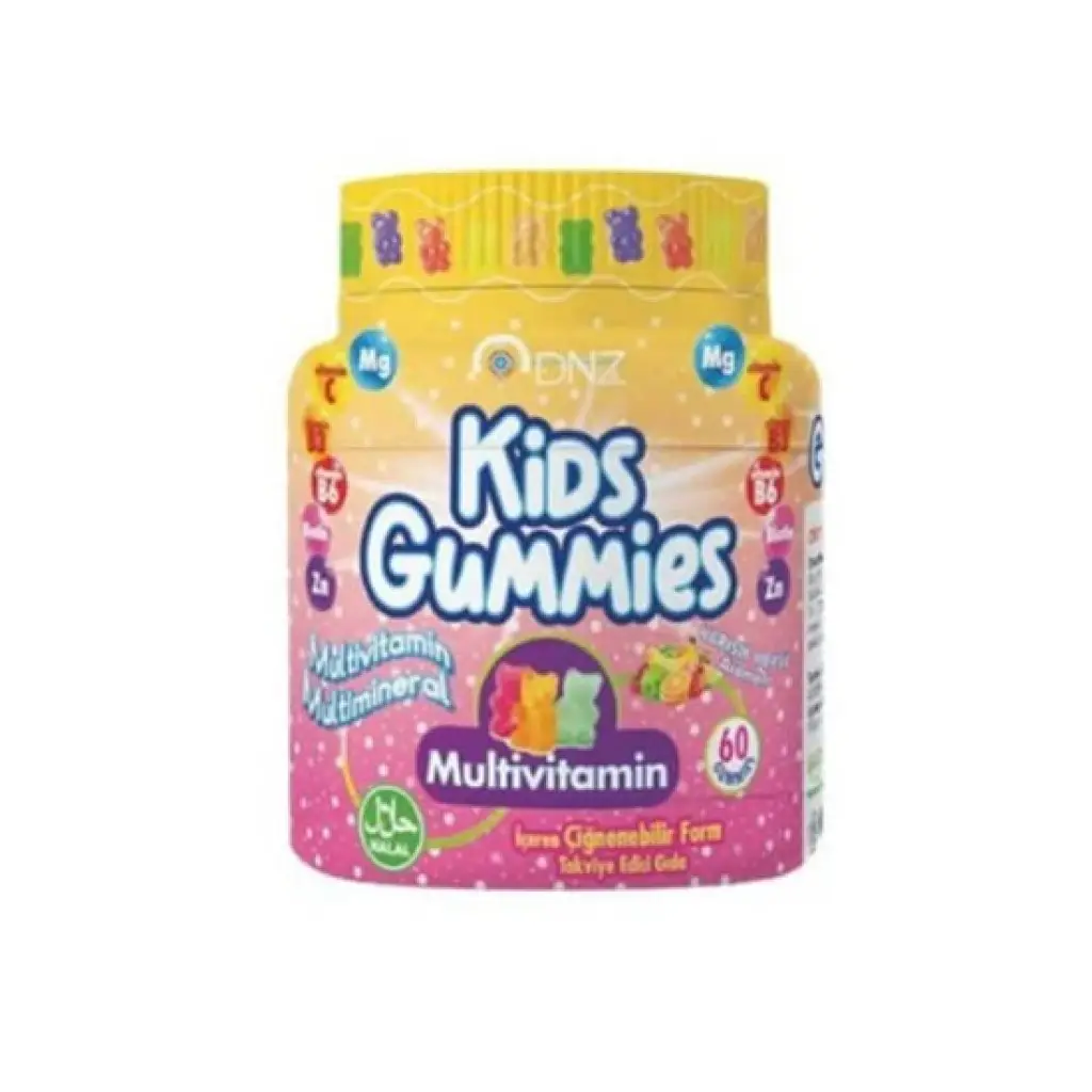 DNZ Kids Multivitamin 60 Gummies 30 Adet