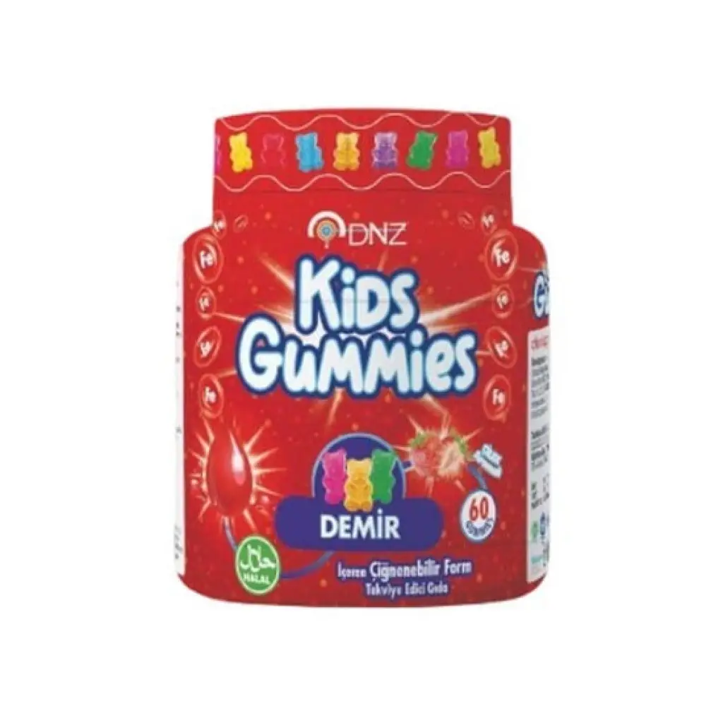 DNZ Kids Demir 60 Gummies 30 Adet