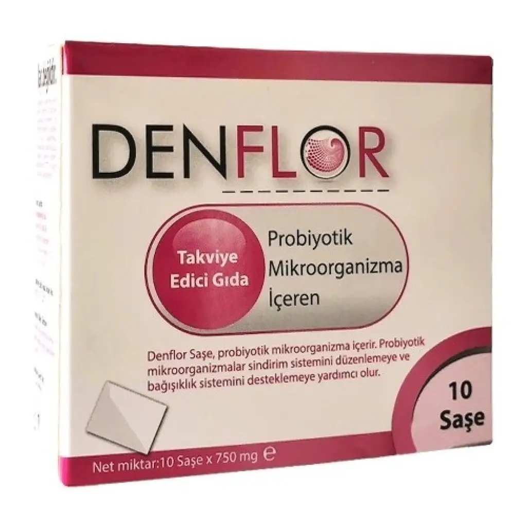Denflor Probiyotik 10 Saşe 500 Adet