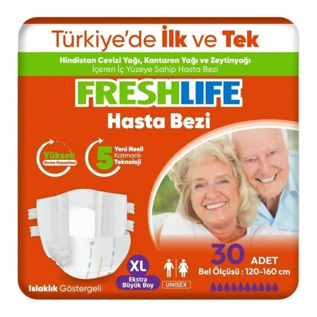 Freshlife Hasta Bezi Ekstra Large 30’lu 20 Adet